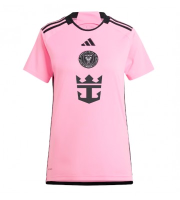 Inter Miami Replica Home Stadium Shirt for Women 2024-25 Short Sleeve